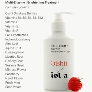 NEW IN BOX! Iota Oishii Berry Body Wash